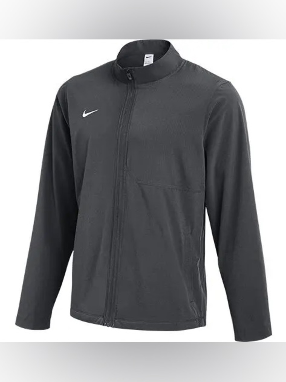 NWT Nike Men's Dry Woven Full-Zip Jacket Dark Gray Size XL